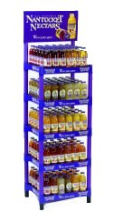 NYSCO - Nantucket Nectars - Floor Stands -Beverage Merchandisers