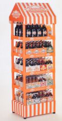 NYSCO - Stewarts - Floor Stands - Beverage Merchandisers